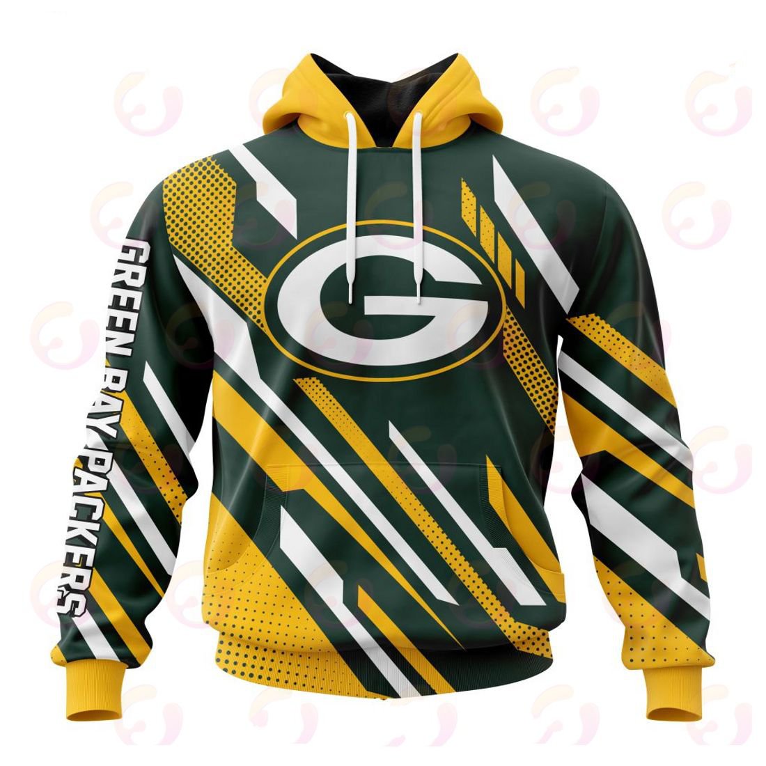 GREEN BAY PACKERS 3D HOODIE SPECIAL MOTOCROSS CONCEPT
