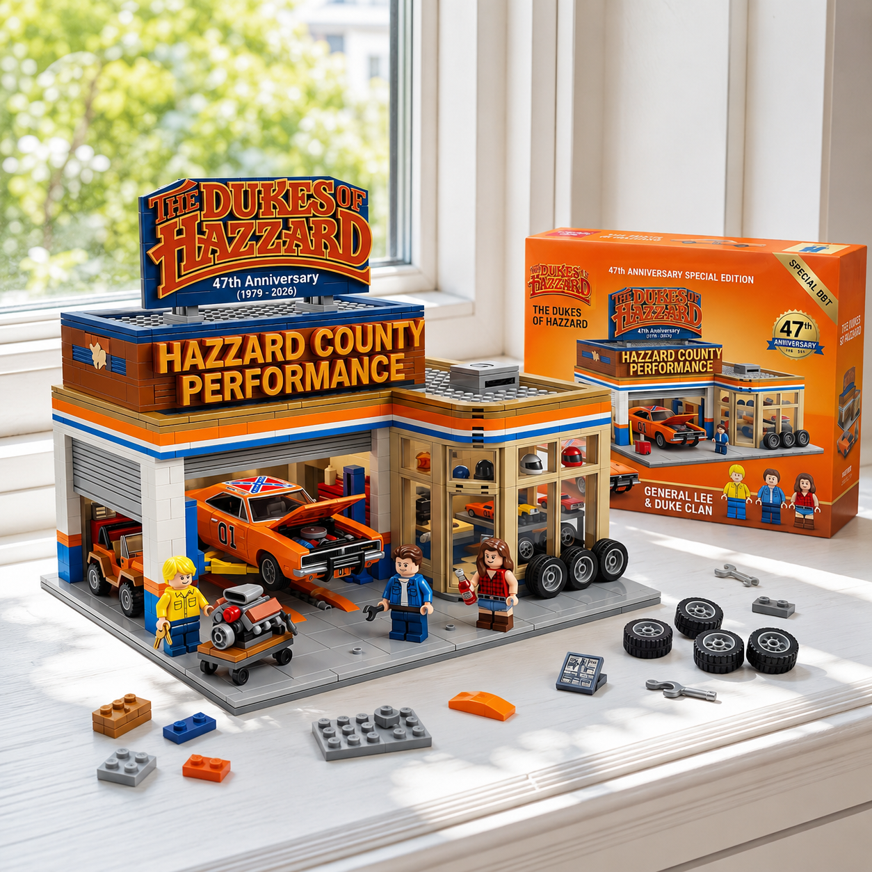 The Dukes of Hazzard 47th Anniversary Collector’s Edition Building Set