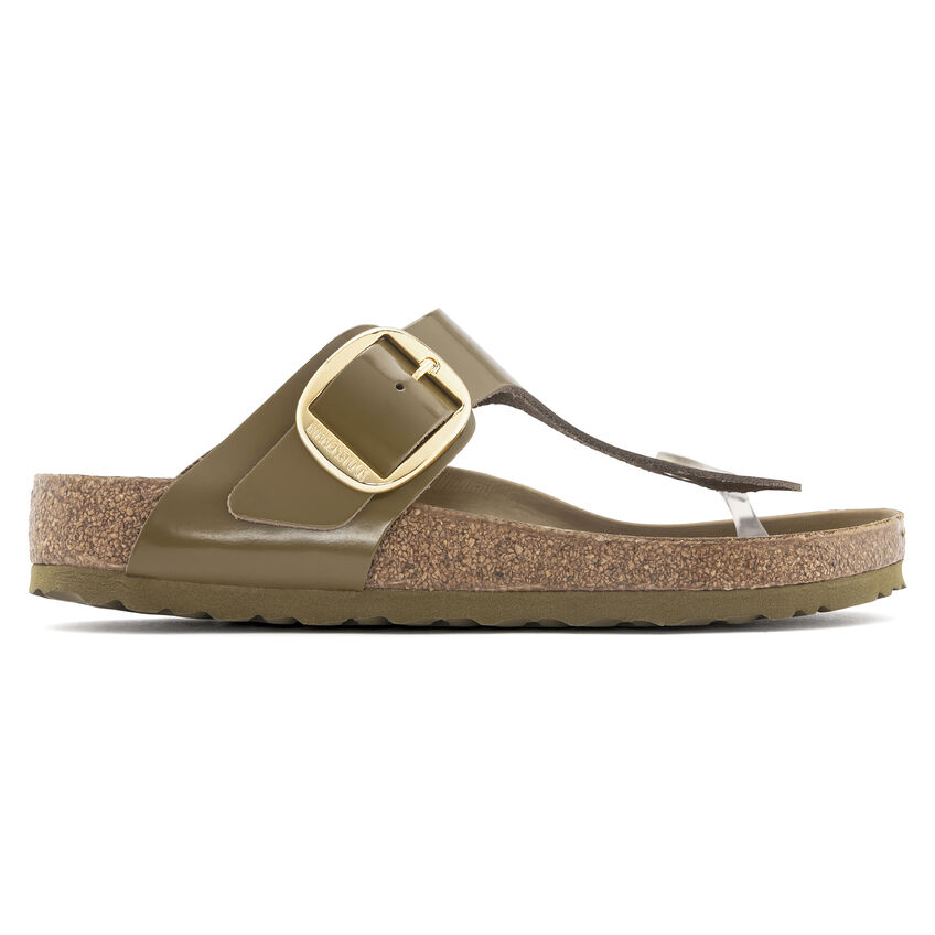 Gizeh Big Buckle Natural Leather Patent B-93226