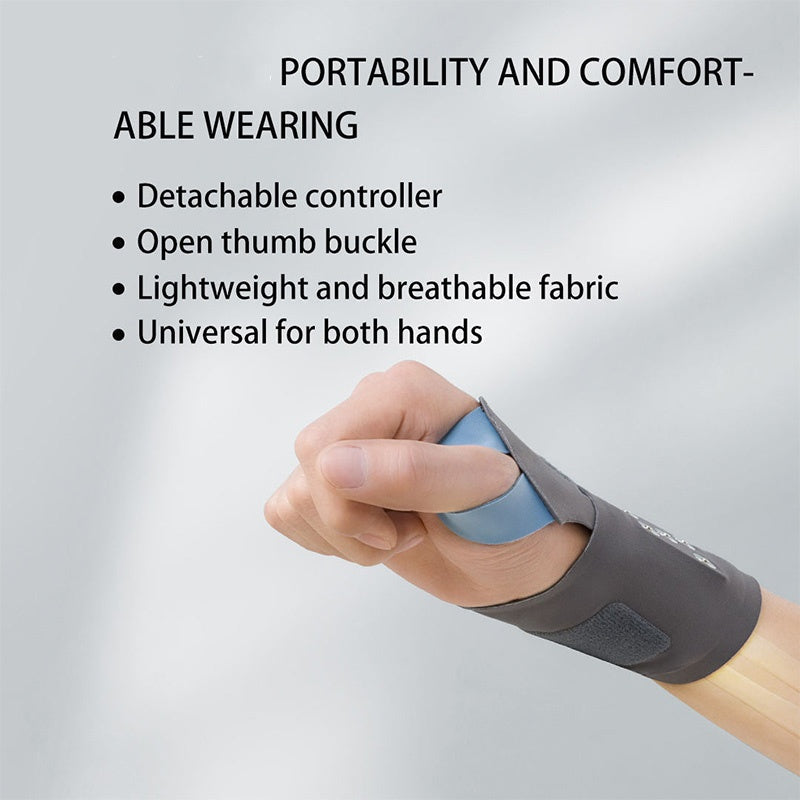 Heated Wrist Brace with Electric Massager