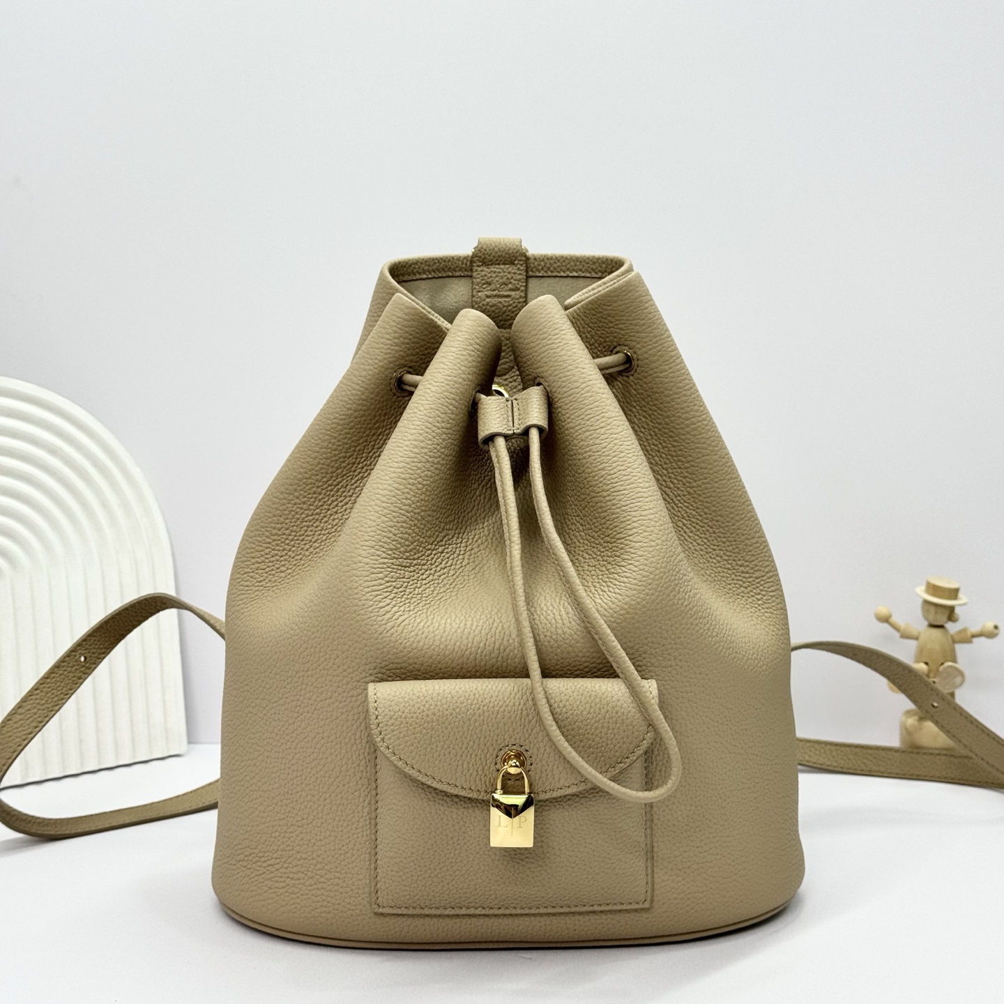 Loro Piana Extra Drawstring Backpack FAP4322