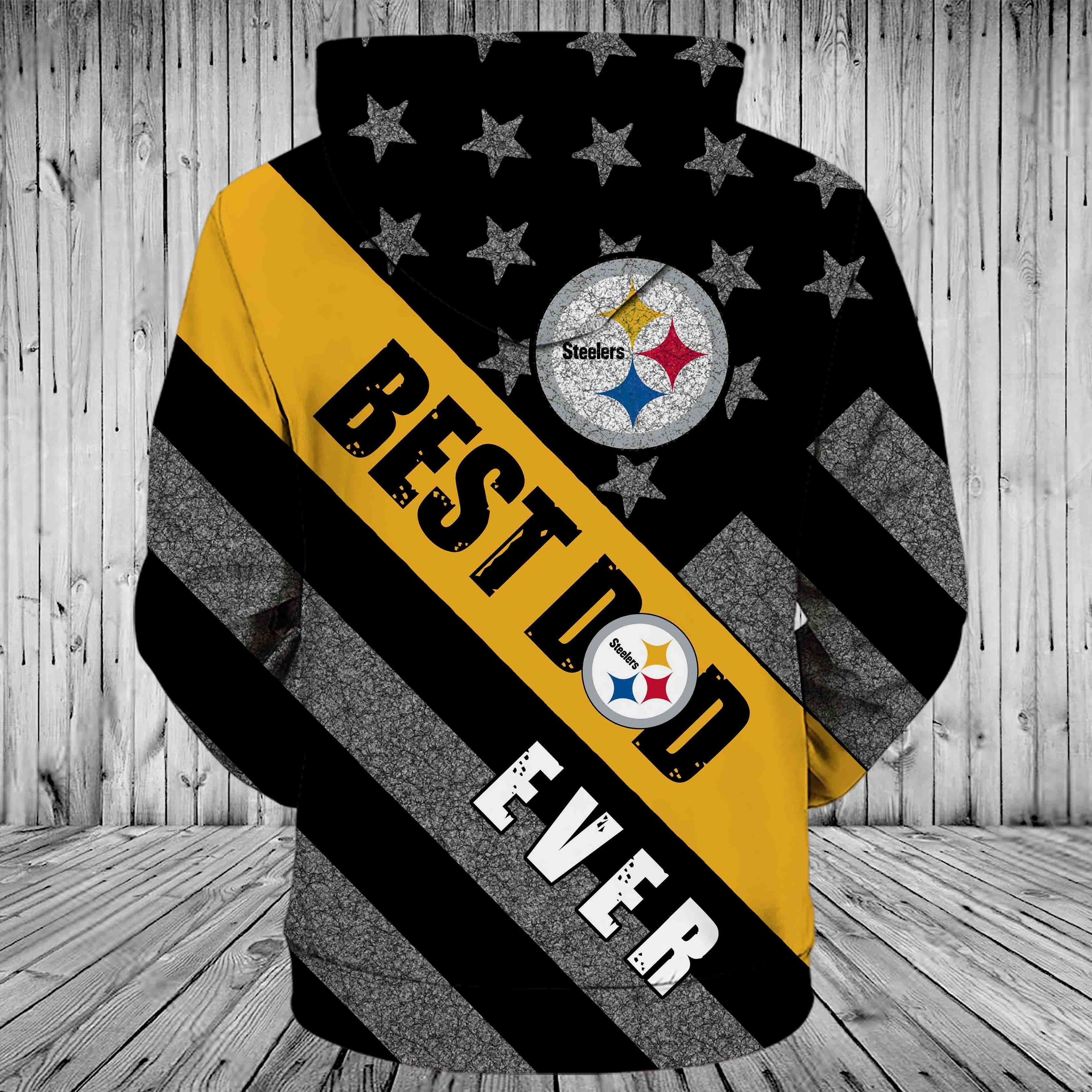 STEELERS 3D HOODIE DAD33