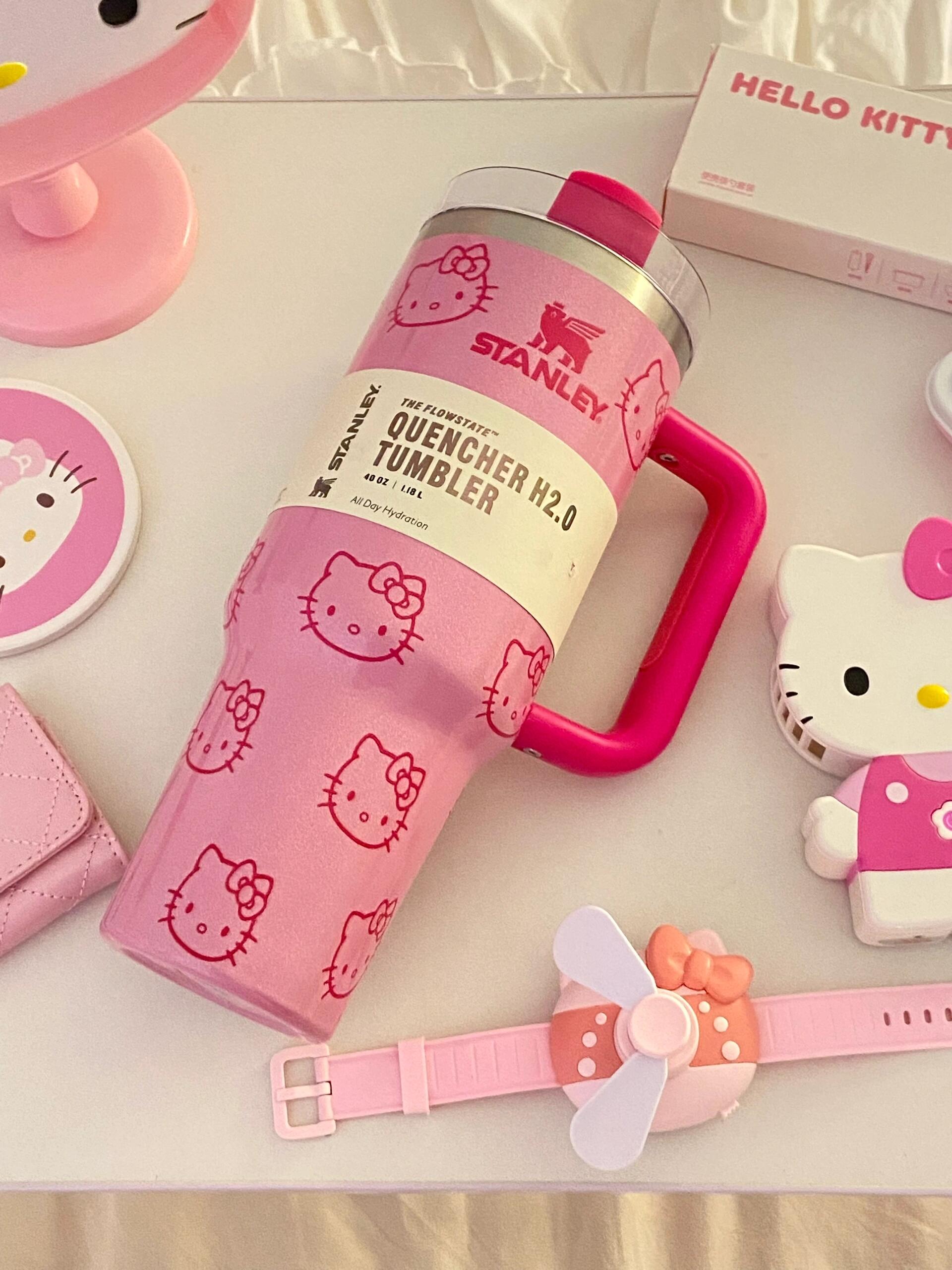 40oz Hello Kitty Stainless Steel Vacuum Insulated Tumbler 🚢Free Shipping🚢