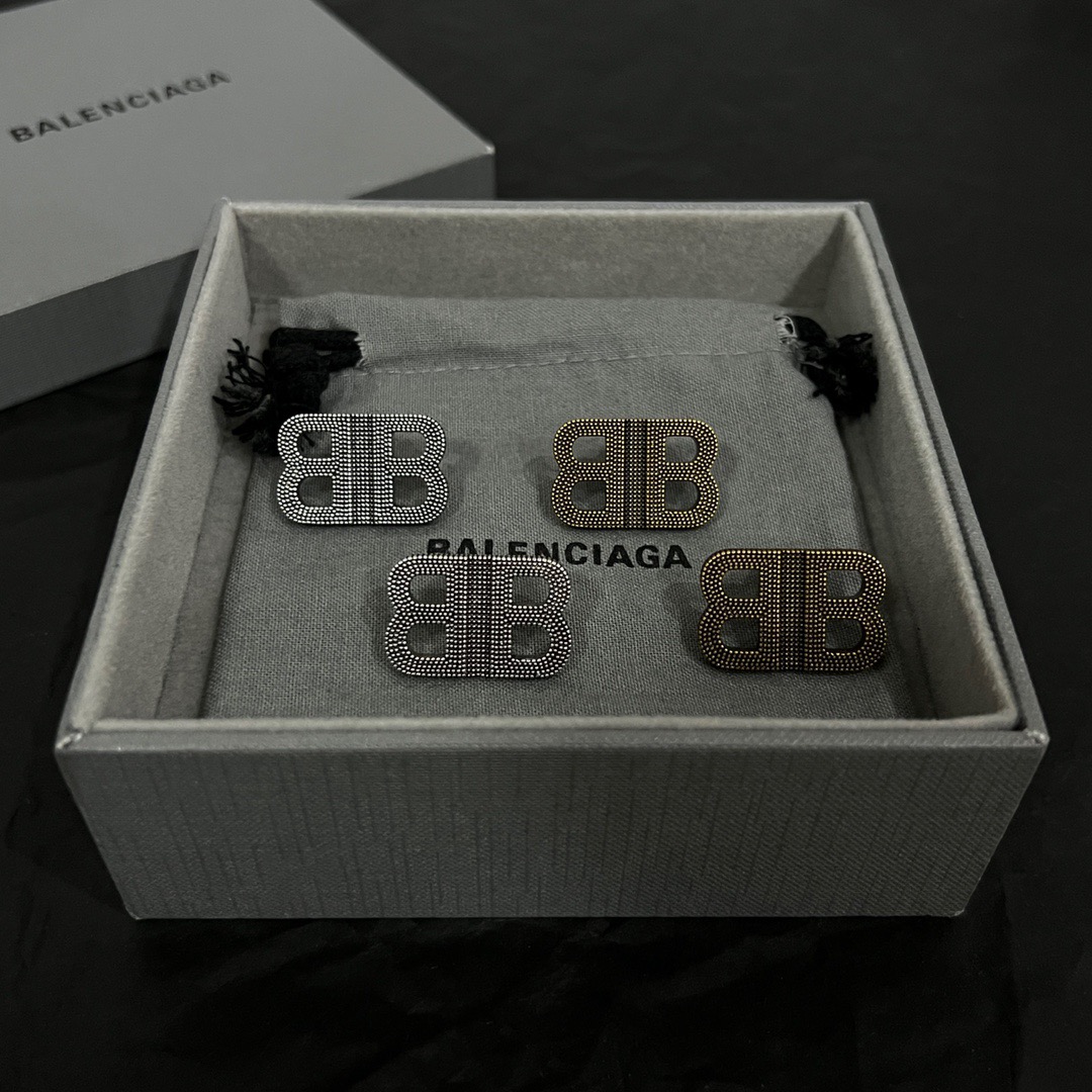 Balenciaga BB earrings