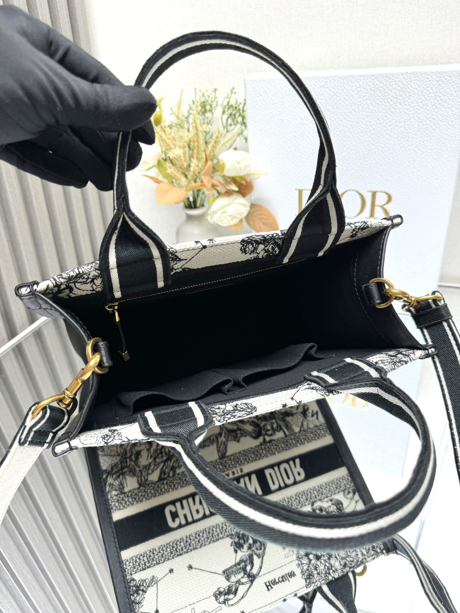 Dior Mini Book tote bag