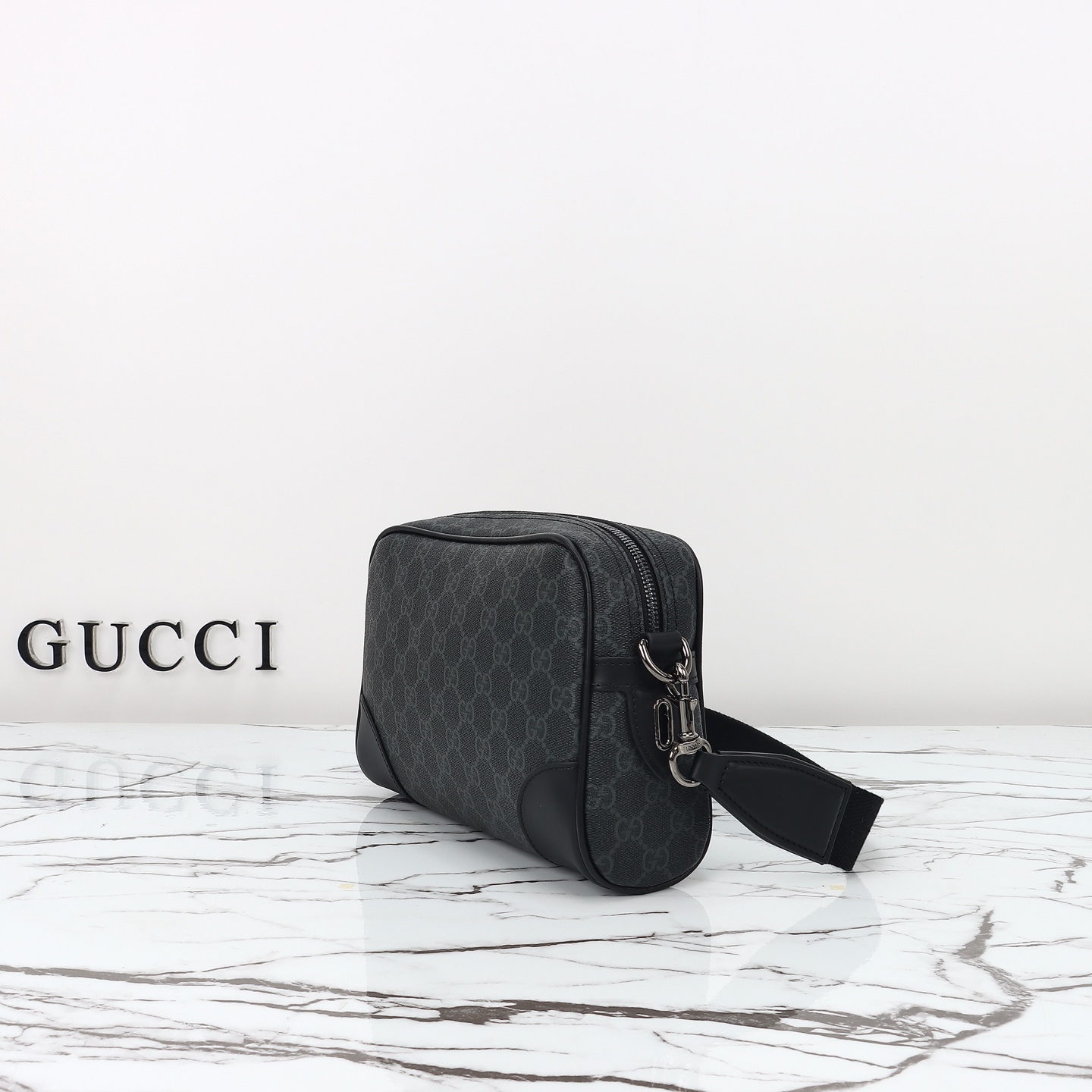 Gucci GG Emblem small crossbody bag 821155 FAED4 1000