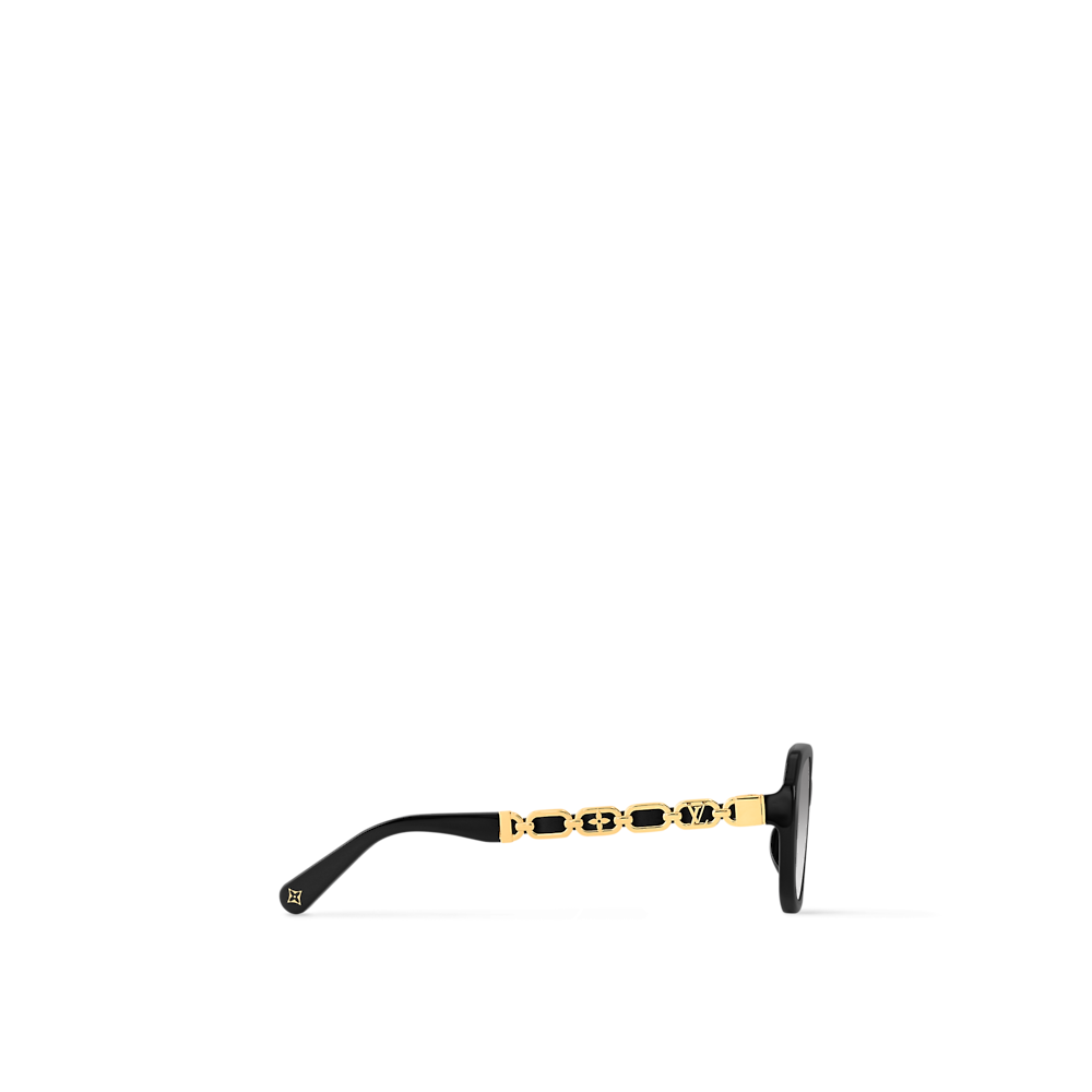 Louis Vuitton MY LV CHAIN ​​BRAIDED OVAL Sunglasses Z2649U