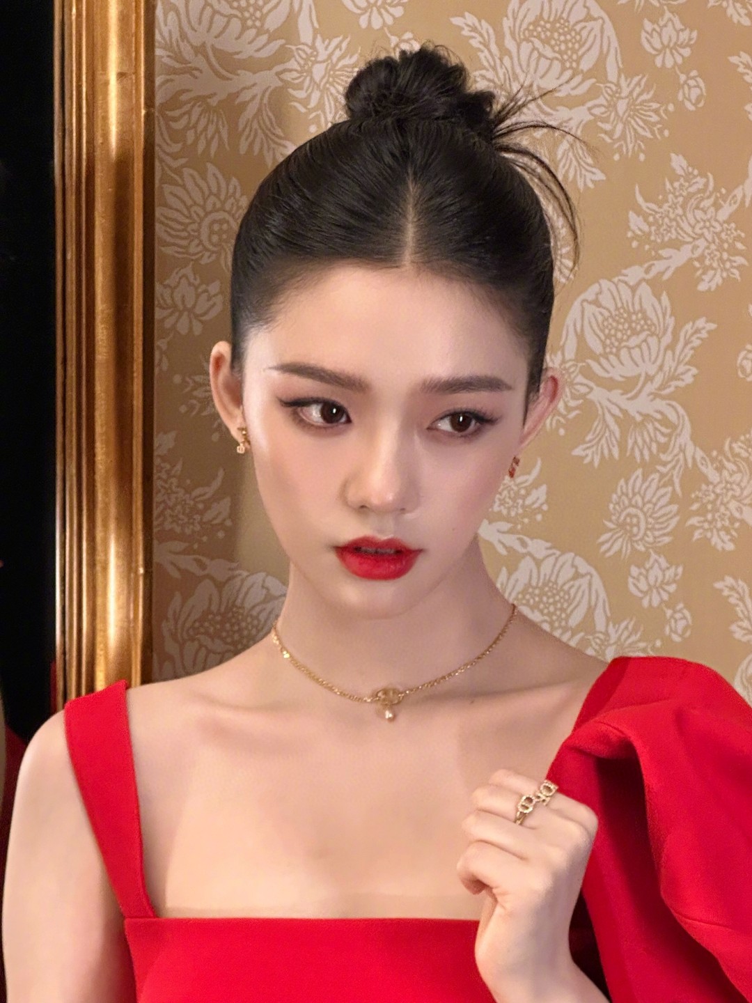 Dior CD Heart Earrings