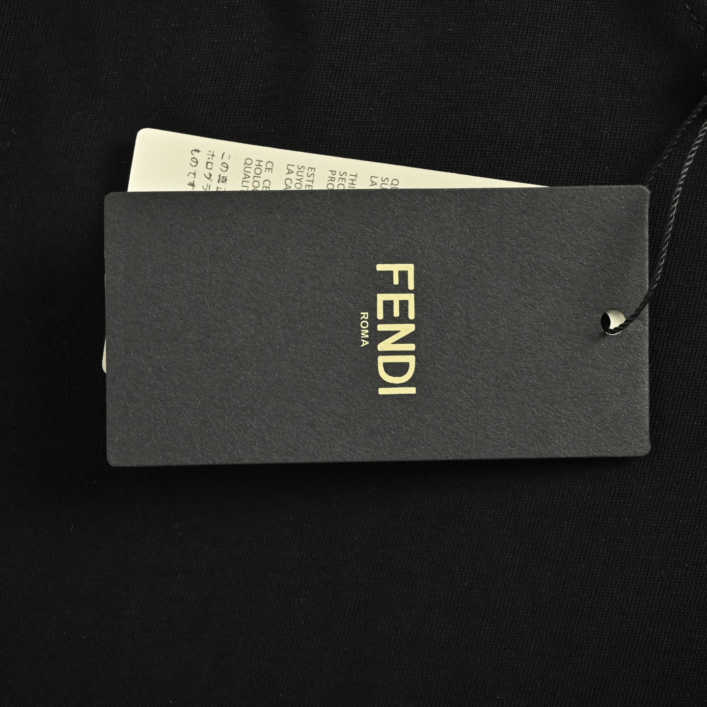 Fendi 25ss rubber pocket eye short sleeve