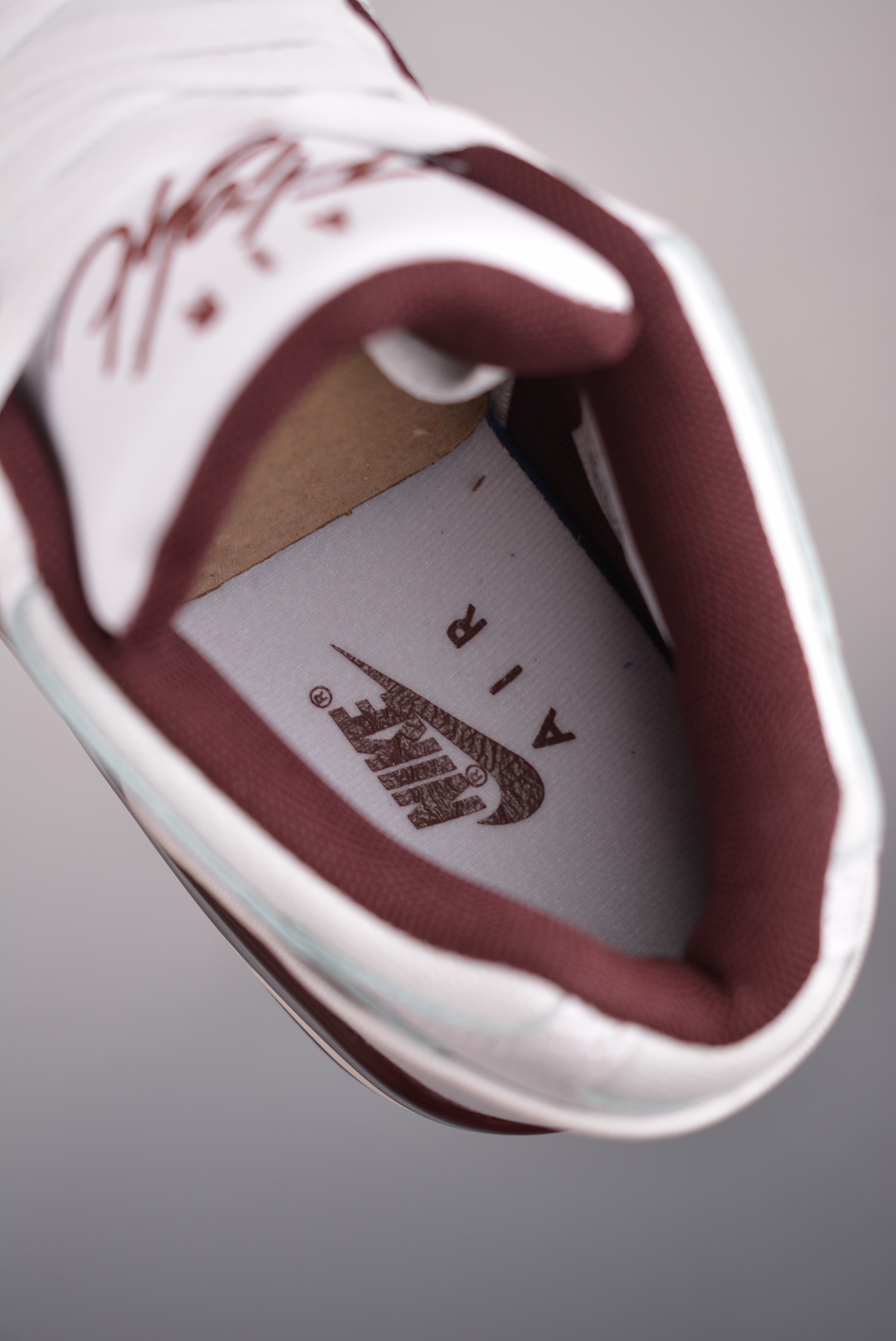Nike Air Flight 89 White Burgundy Crush FQ8256-100
