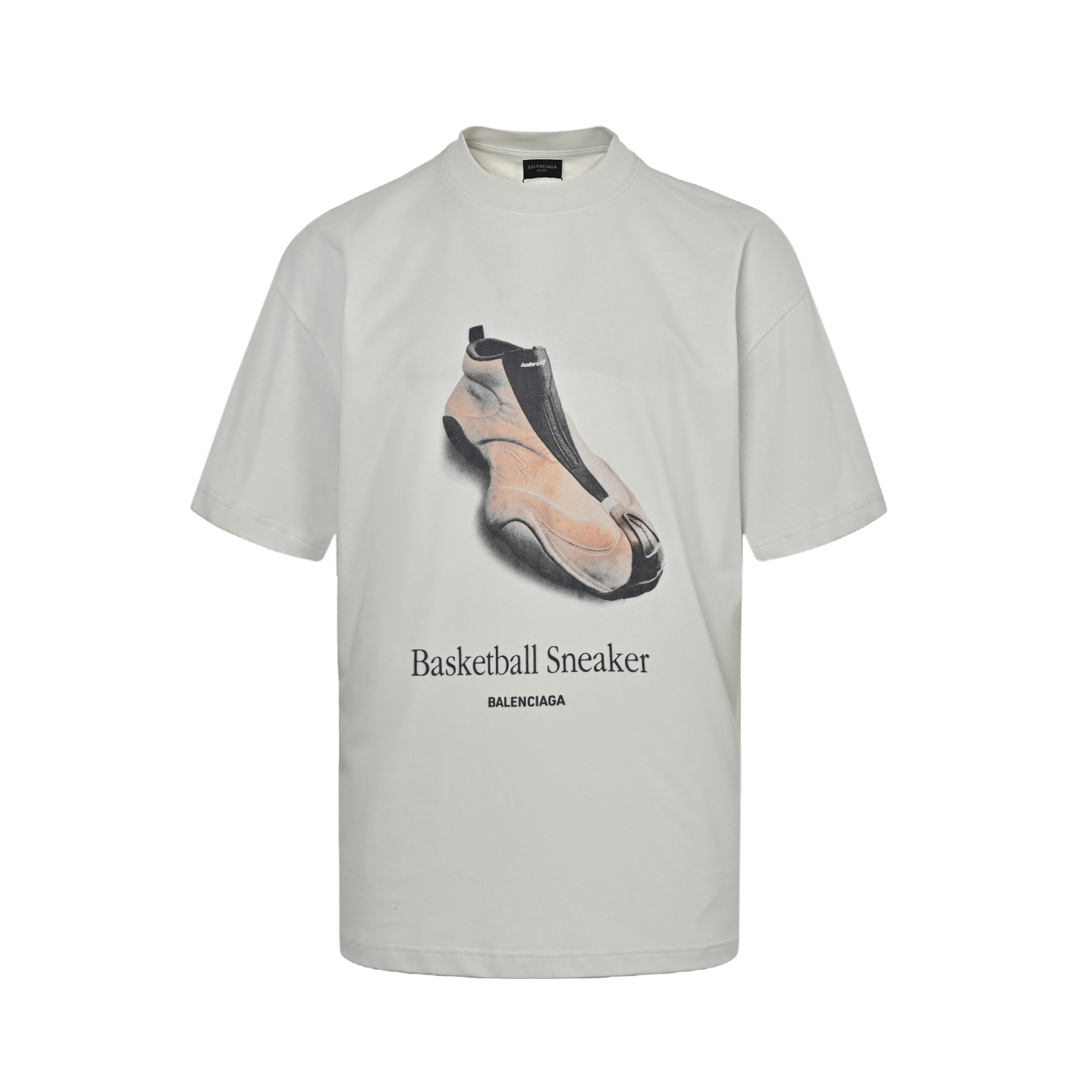 Balenciaga 25ss sneaker print short sleeve