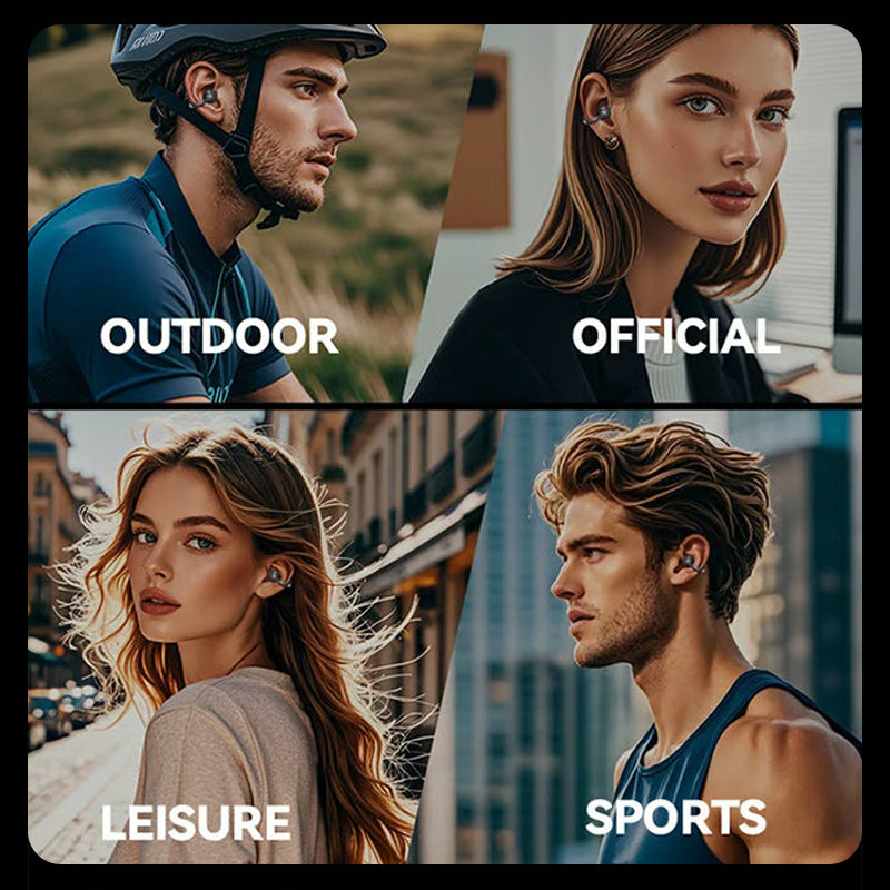 Bone Conduction Bluetooth Earphones