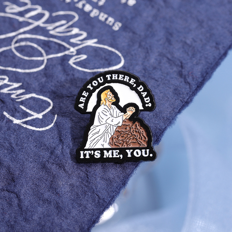🔥ON SALE🔥Stylish & Funny Jesus Cross Faith Brooch