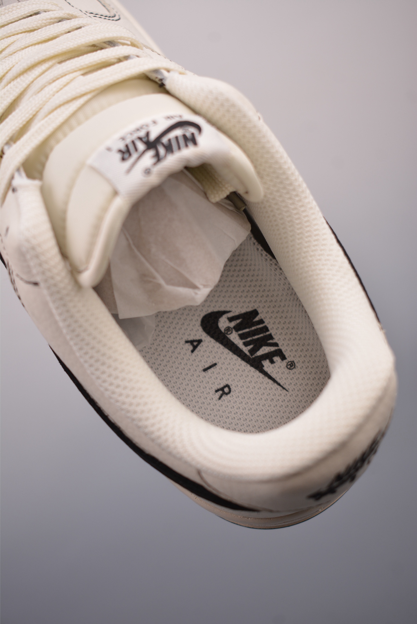 Nike Air Force 1´07 Low Beige Black HQ2037-200