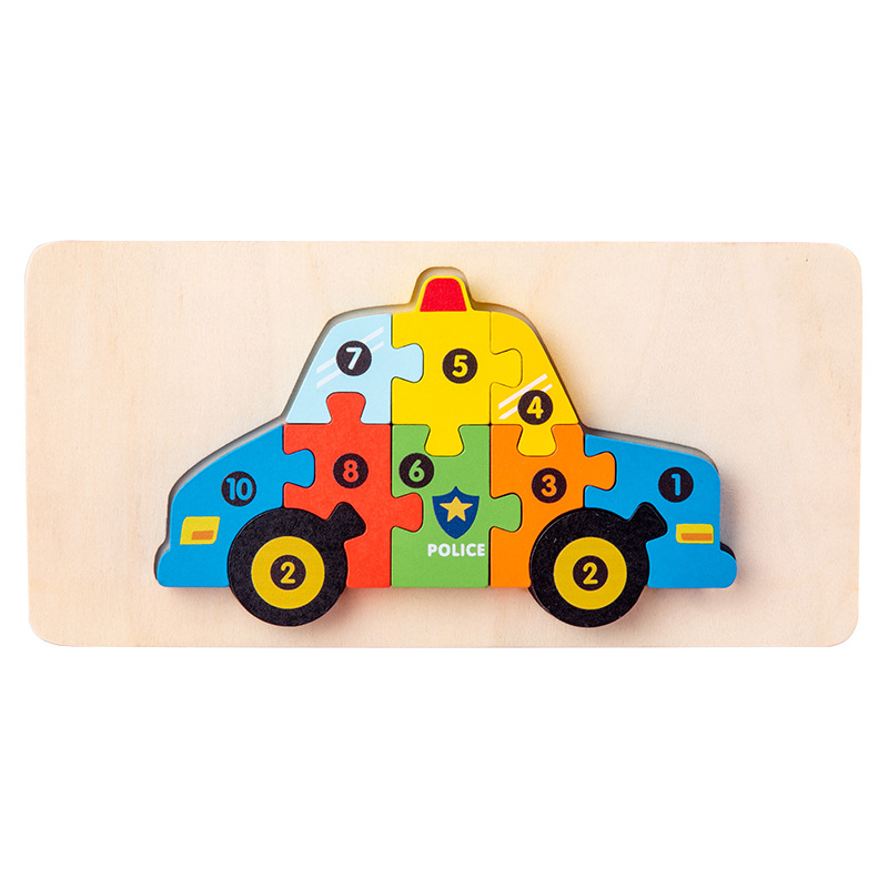 (🔥NEW YEAR HOT SALES 50% OFF)Three-dimensional wooden puzzle for children-BUY 2 GET 10% OFF