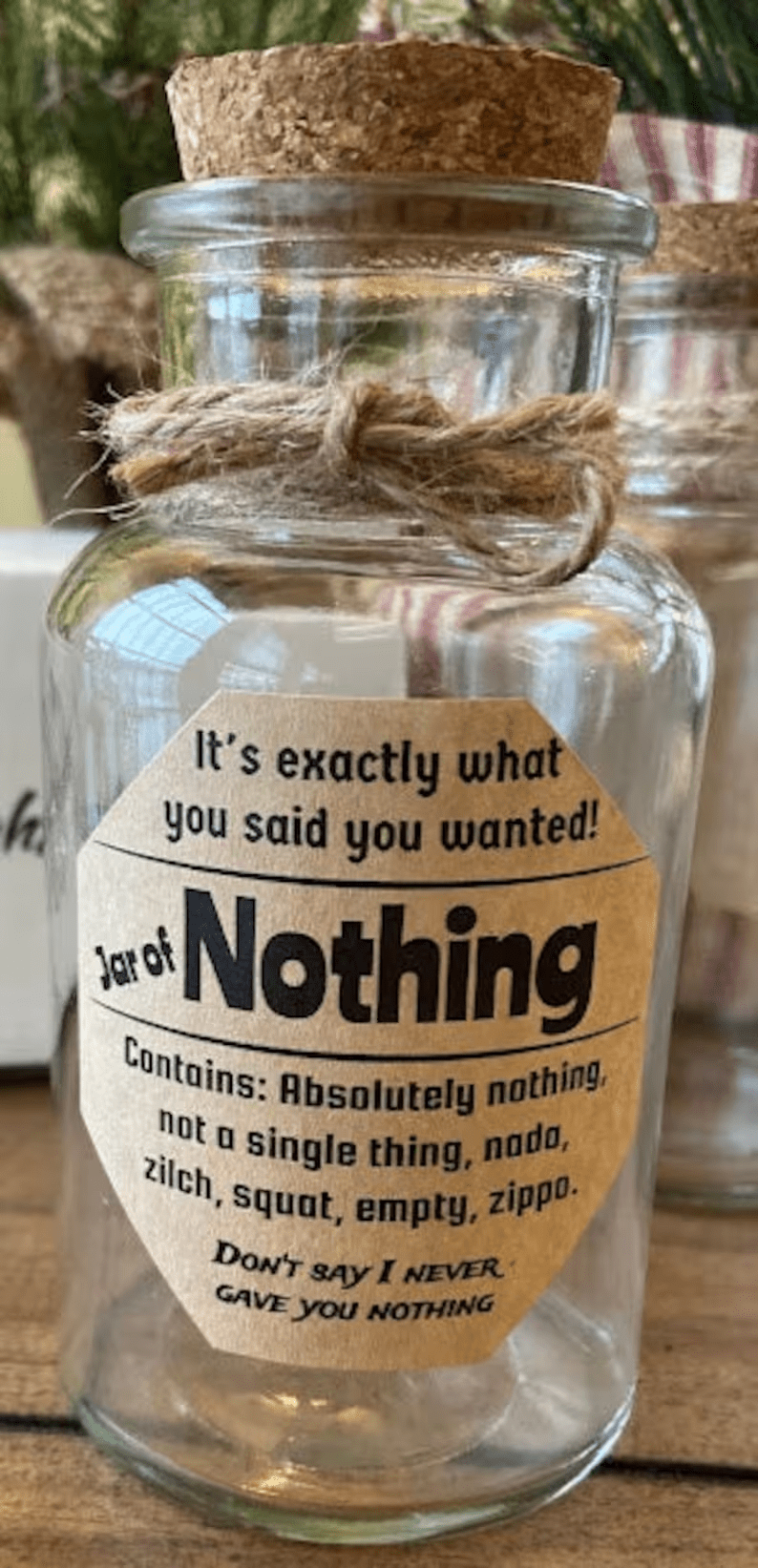 Jar of Nothing