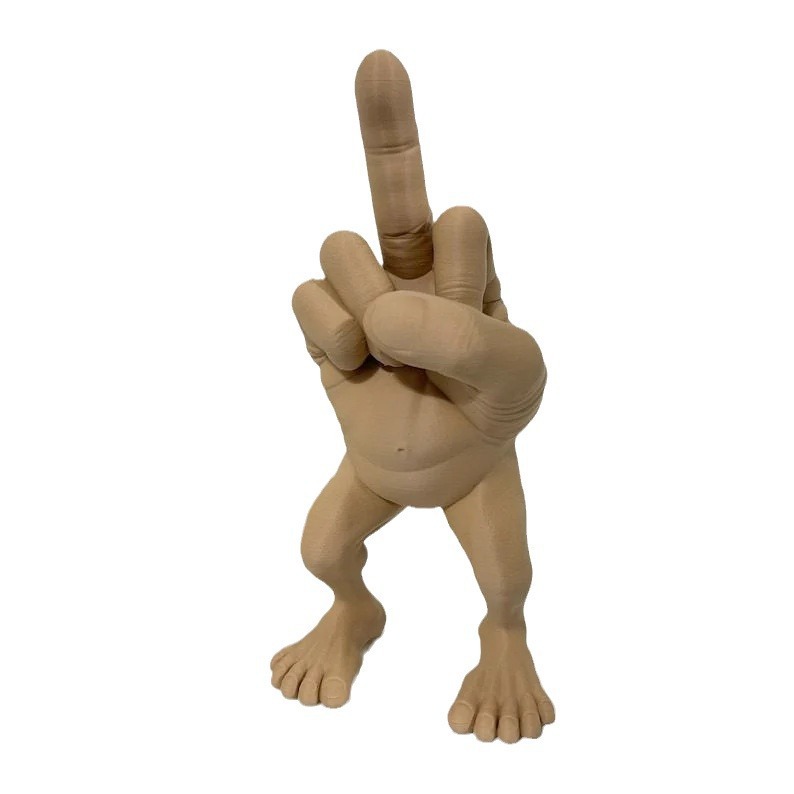 🤣Middle Finger Figure With Legs