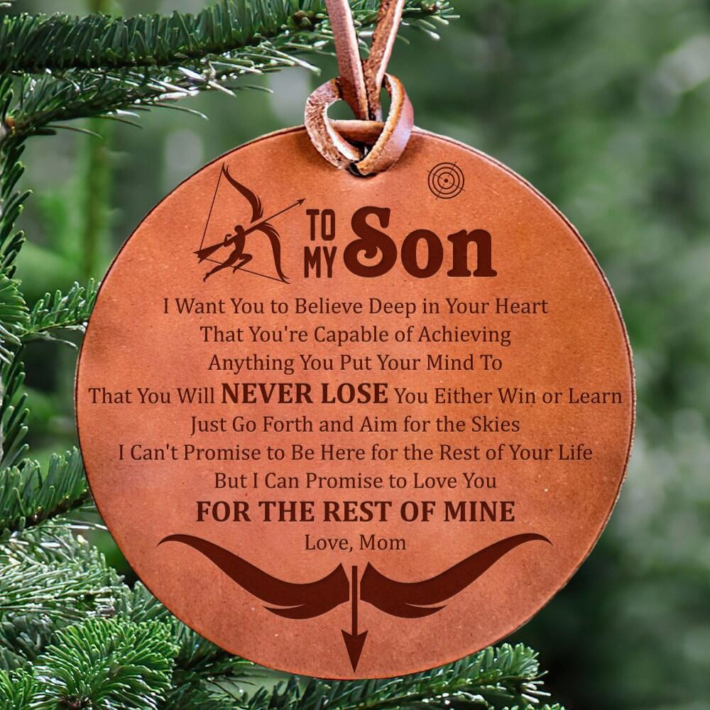 Mom To Son, You Will Never Lose