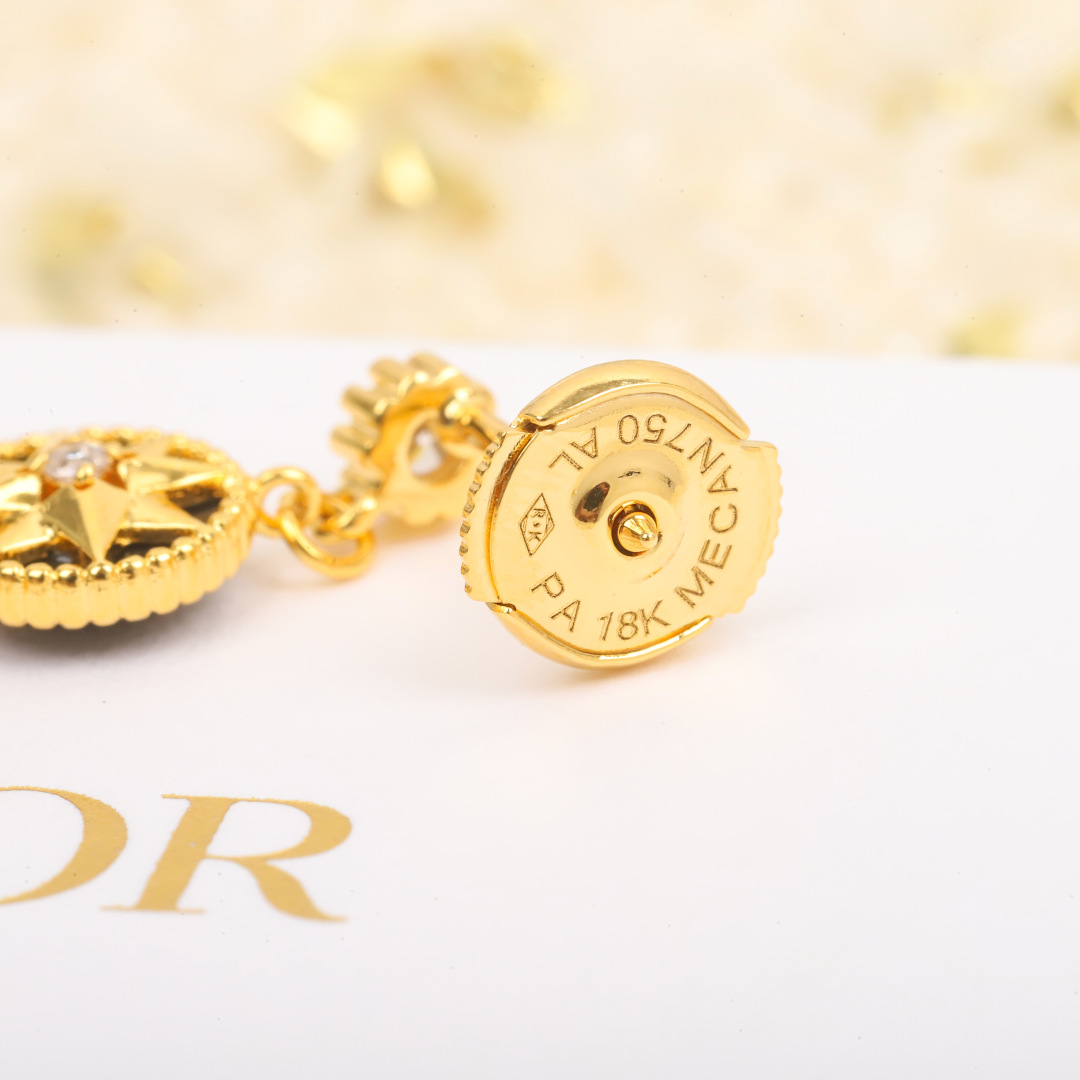 Dior Sun, Moon and Stars Earrings