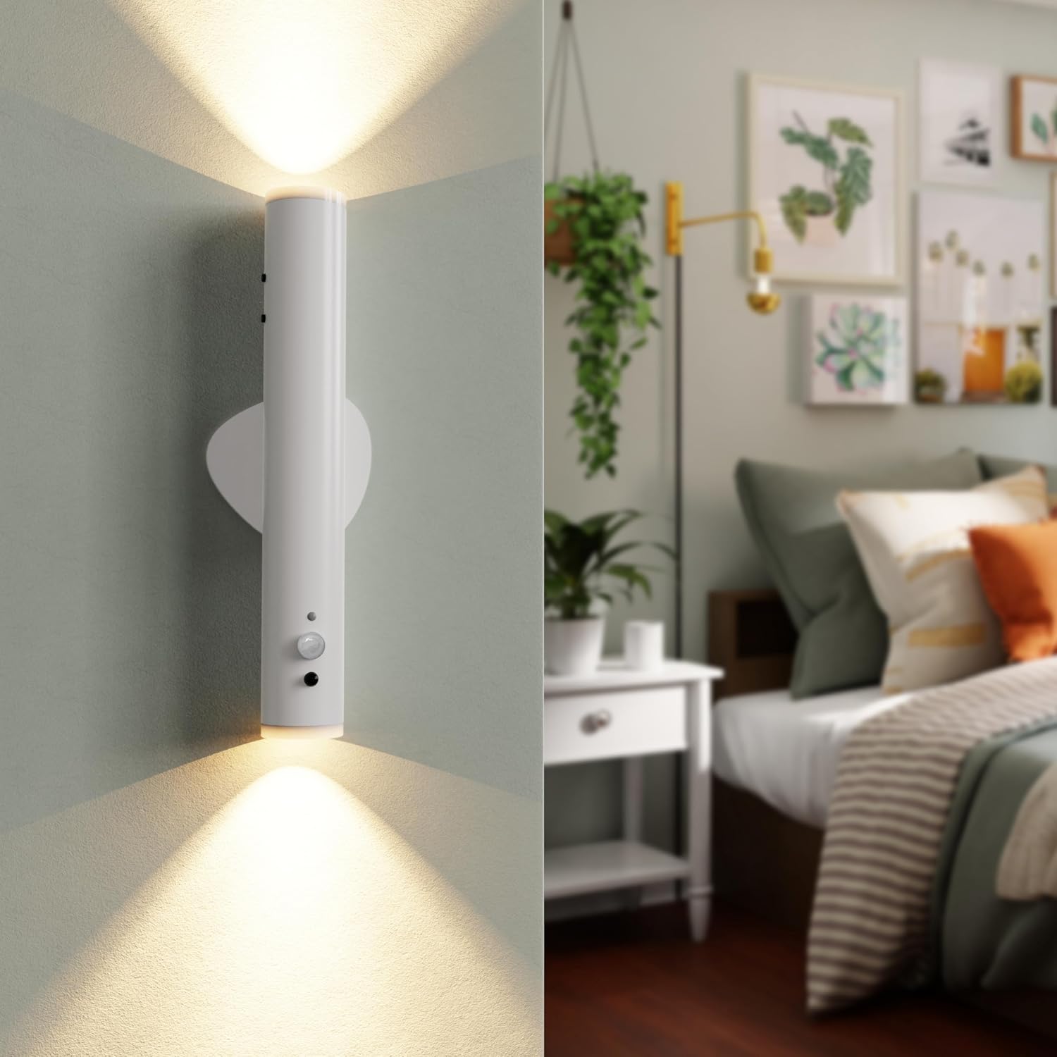 🔥New Year Specials🔥Motion Sensor Night Lights, Magnet Body Sensor Hallway LED Wall Lights