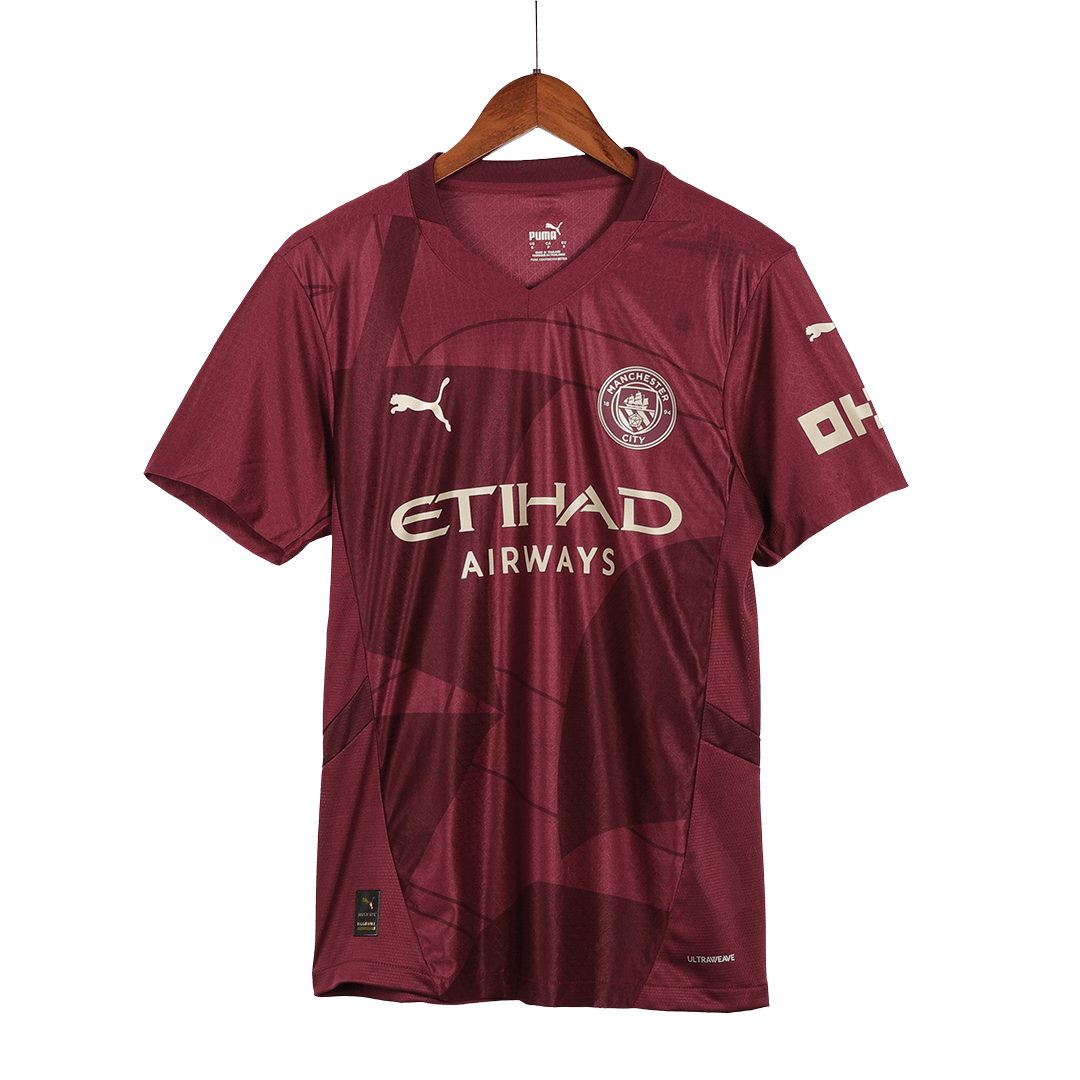 Authentic Manchester City football shirt for the third away season 2024/25