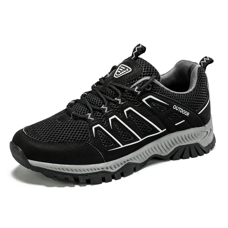 Couple Outdoor Fly Woven Breathable Sneakers