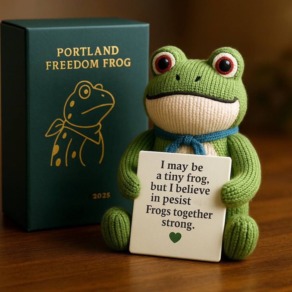 Portland Free Frog Knitted Knitwear Set