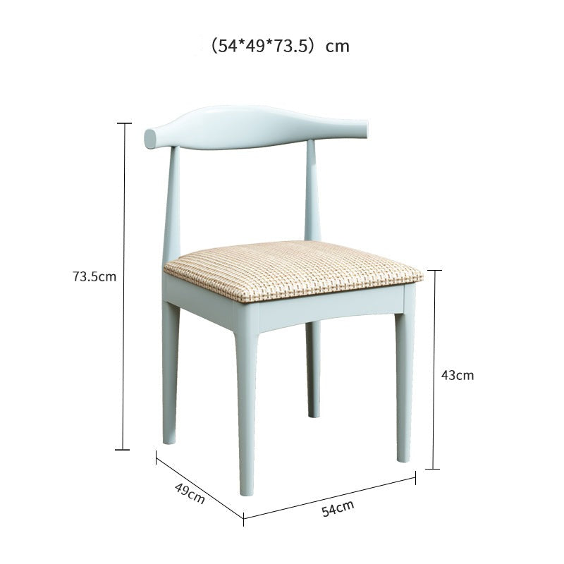 PEYTON CARLTON Chair Solid Wood Nordic