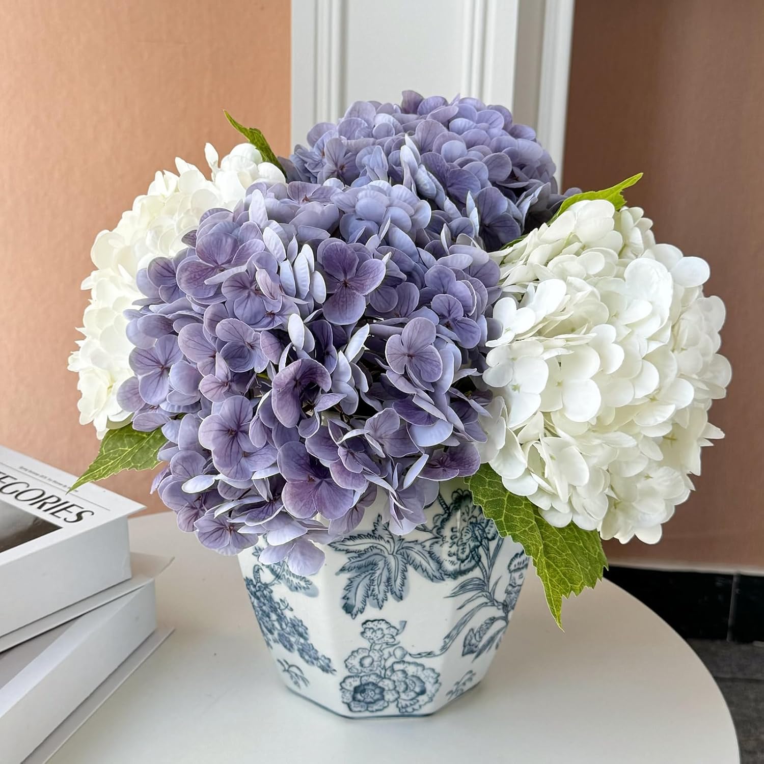 2025 ON SALE🔥4 Pcs Real Touch Hydrangea Artificial Flower Natural Lifelike