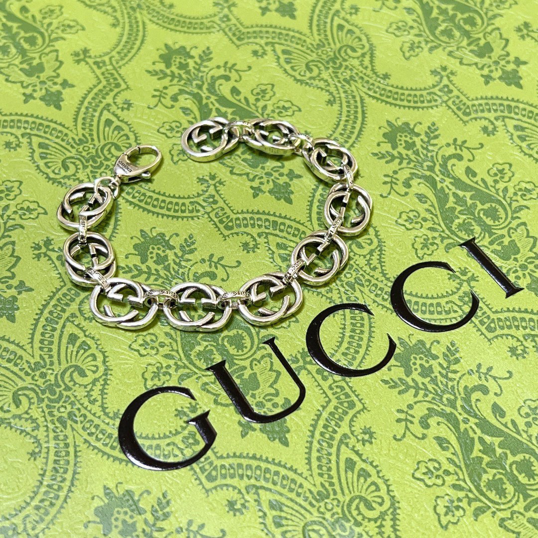 Gucci GG chain vintage bracelet