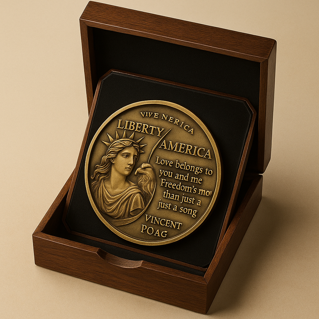 Vincent Poag - Liberty America Commemorative Medal