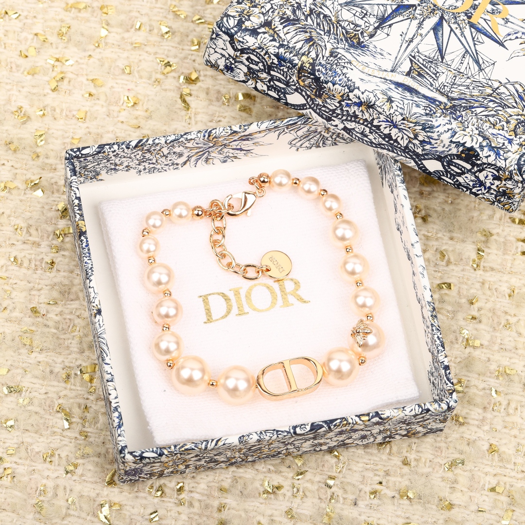 Dior CD Pearl Bracelet