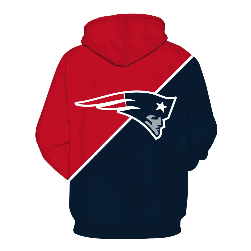 PATRIOTS 3D HOODIE 2545