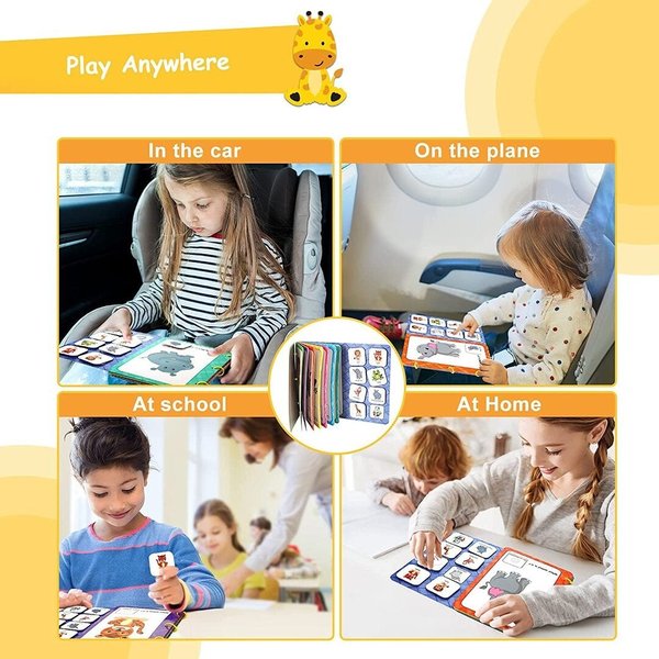 (🔥Early Christmas Sale- SAVE 48% OFF) 2022 New Montessori Interactive Felt Quiet Book-BUY 3 SETS FREE SHIPPING