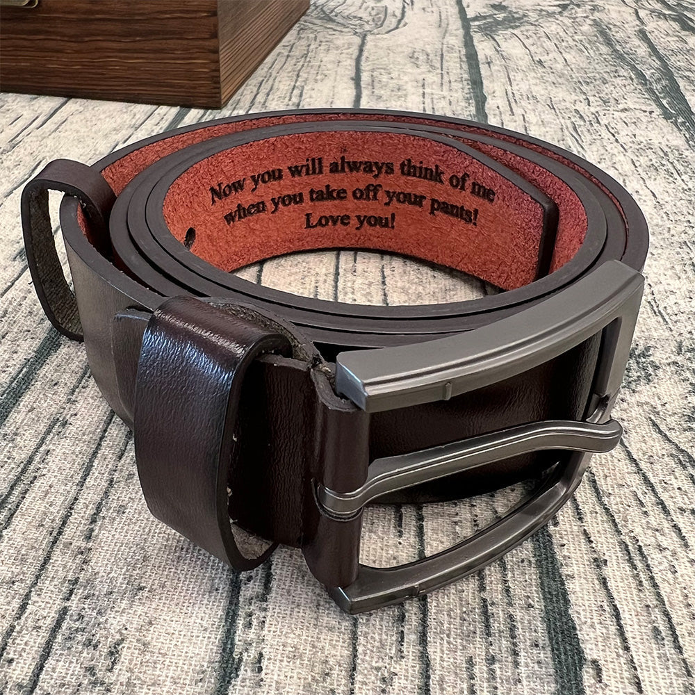 (🔥Last Day Promotion-SAVE 50% OFF)⭐️ Ain't No Family Like The One We Got A Custom Belt 😄 For BF/Husband/Dady
