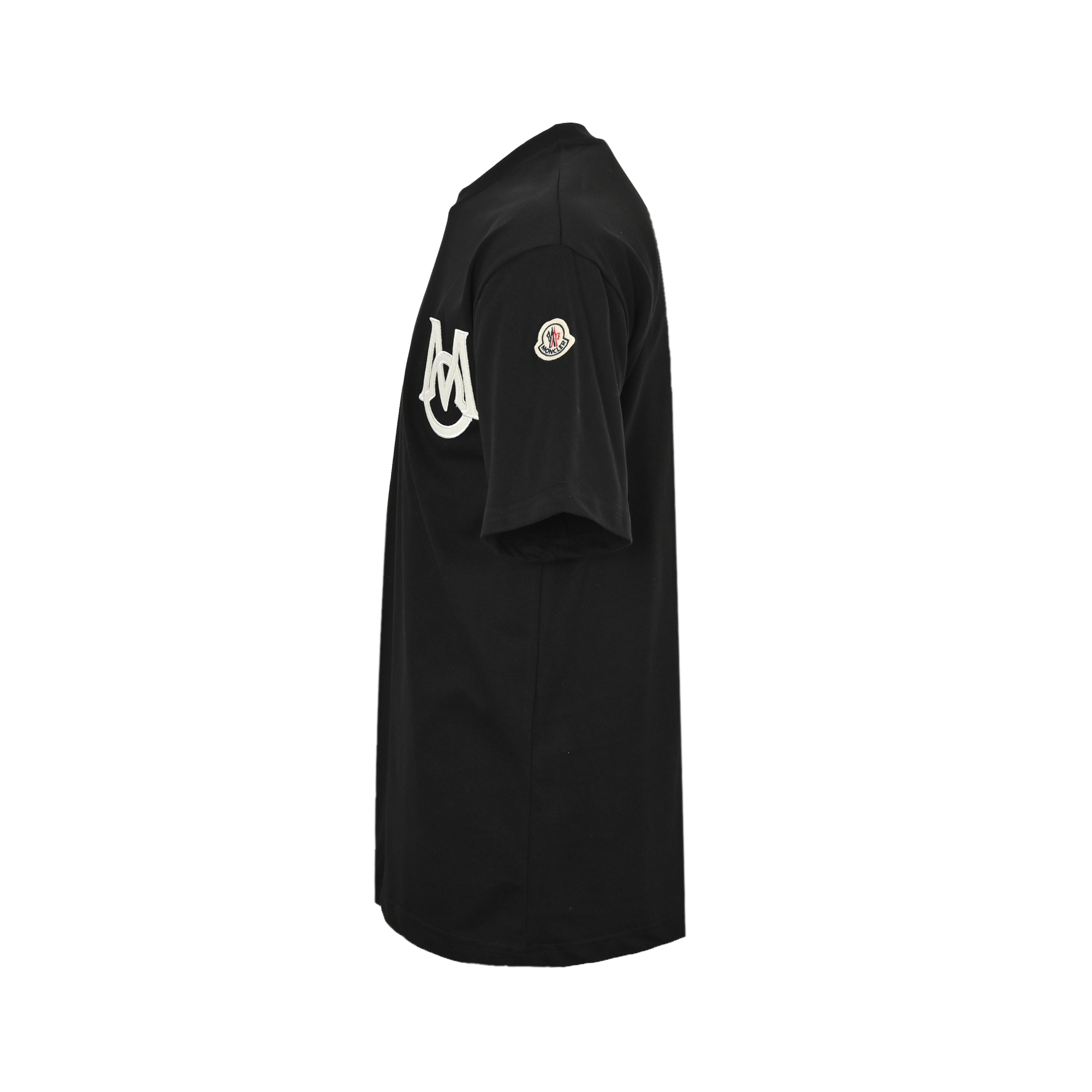 Moncler 25ss M letter cat ears embroidered short sleeves