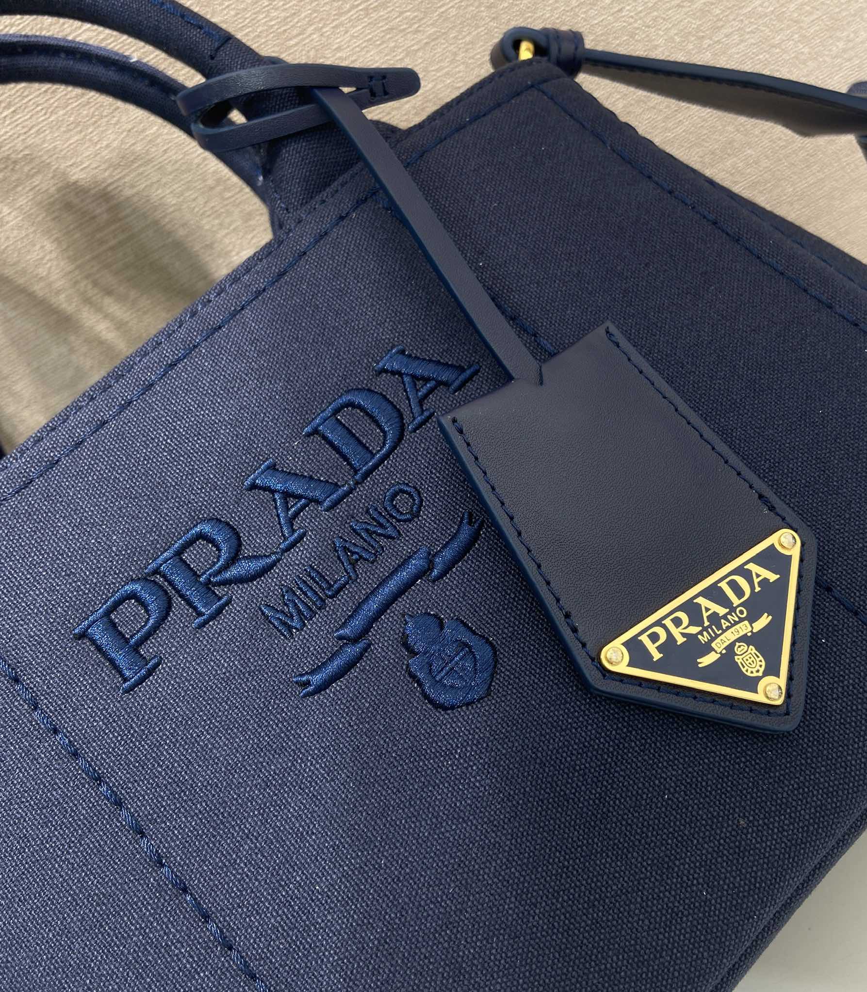 Prada Canvas Mini Bag 1BA038