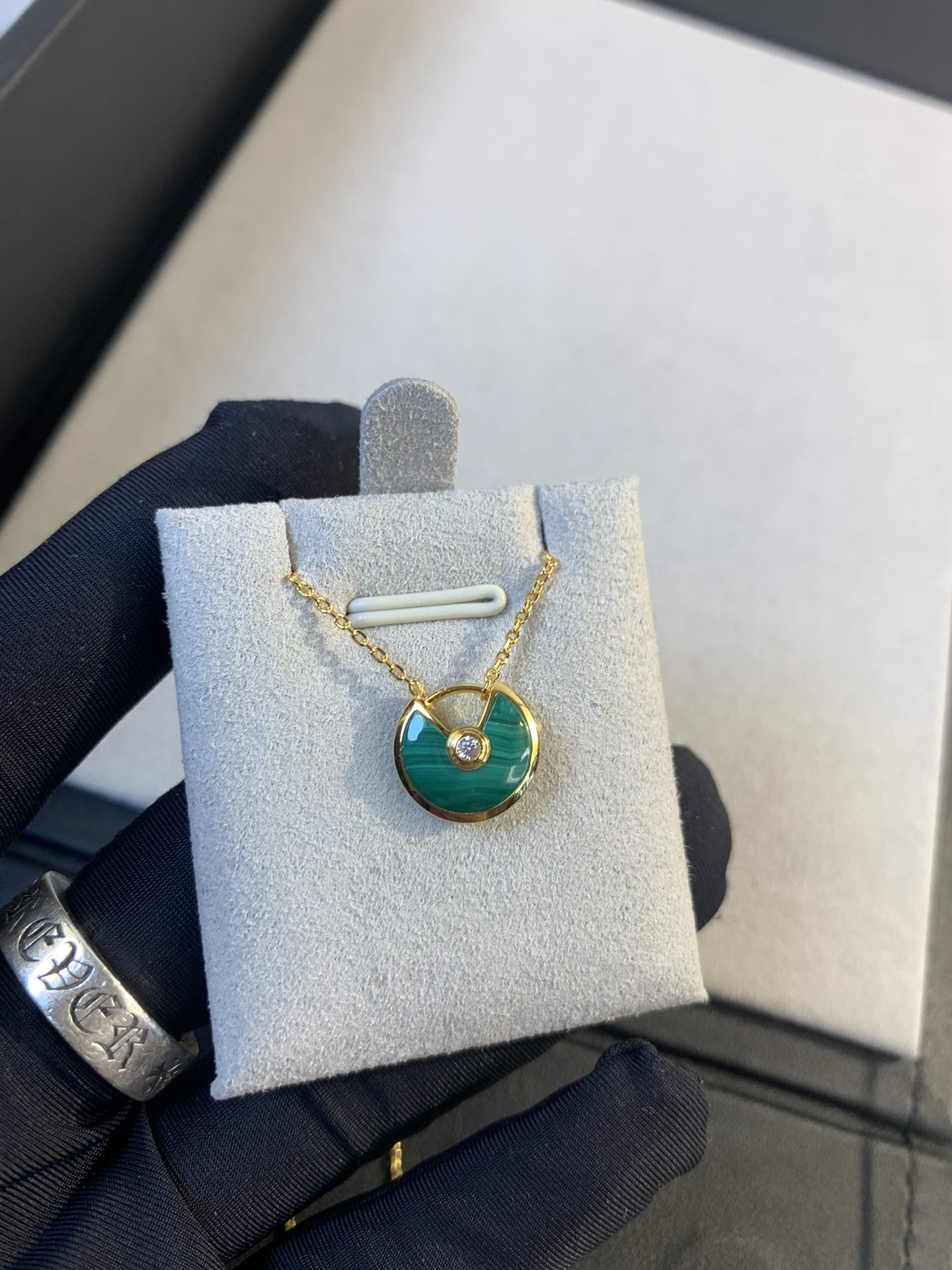 Cartier Malachite Necklace