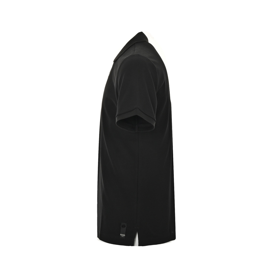 Fendi FF placket Polo short sleeve