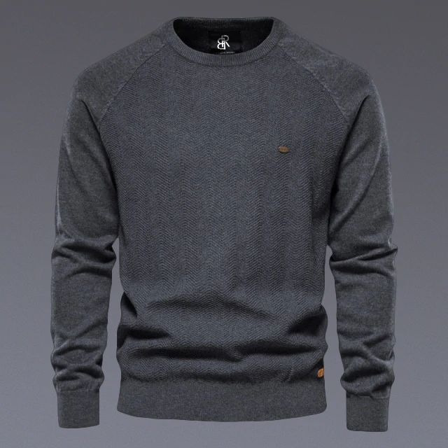 Harding Cotton Drop Retro Sweater