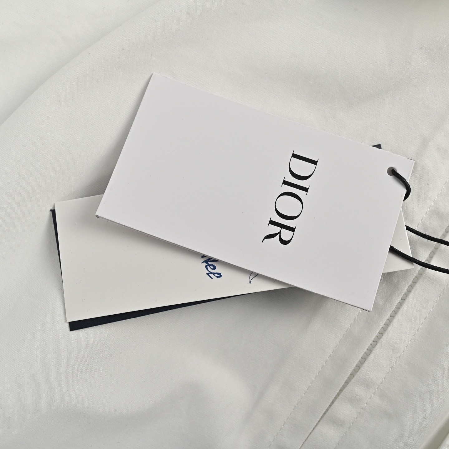 Dior 25ss pocket embroidered logo zip-up shirt jacket