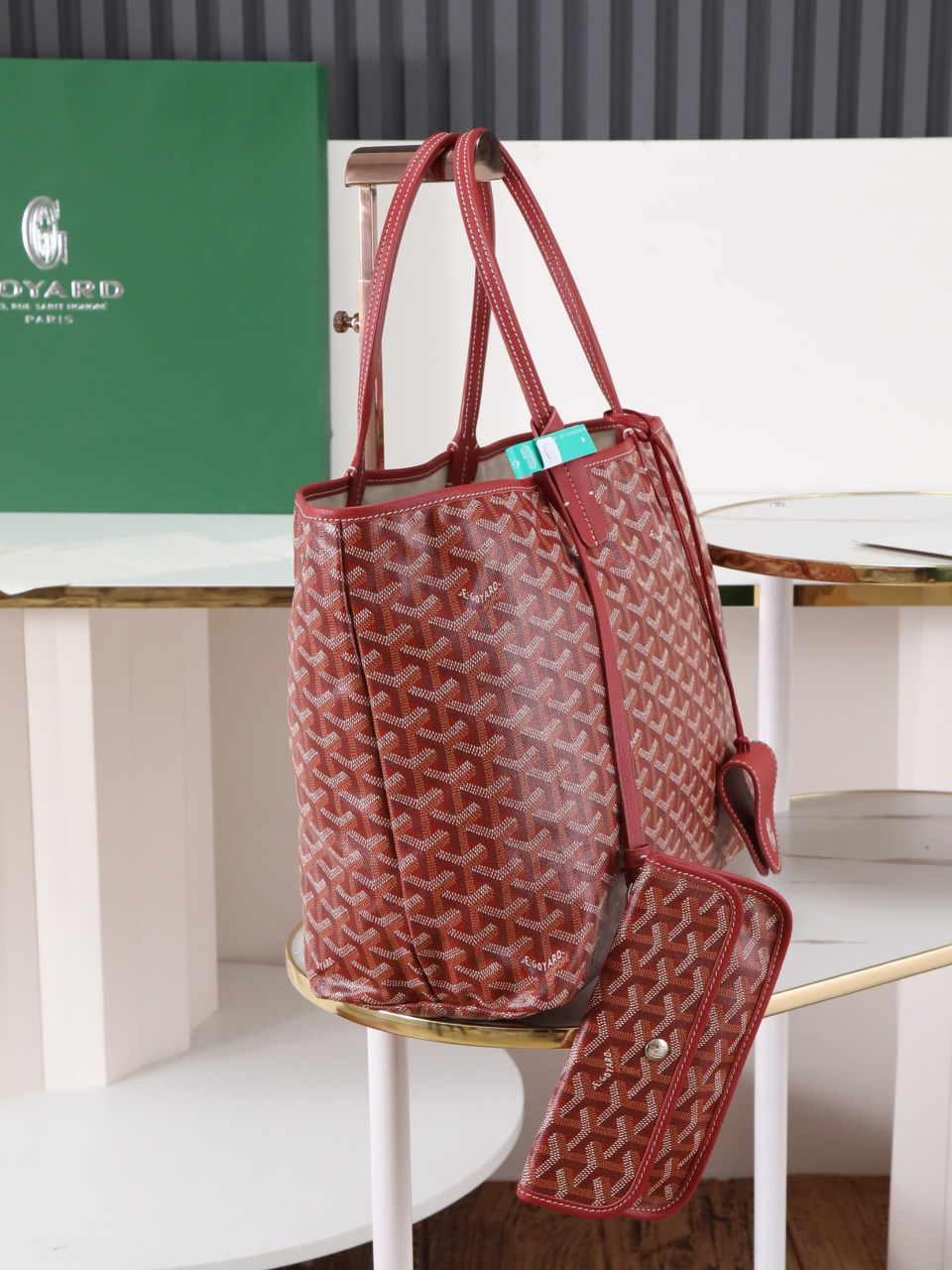Goyard saint louis small shopping bag 020146