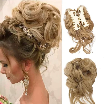 🔥🔥Buy 1 Get 1 Free💖 - Curly Bun Hair Claw Clips