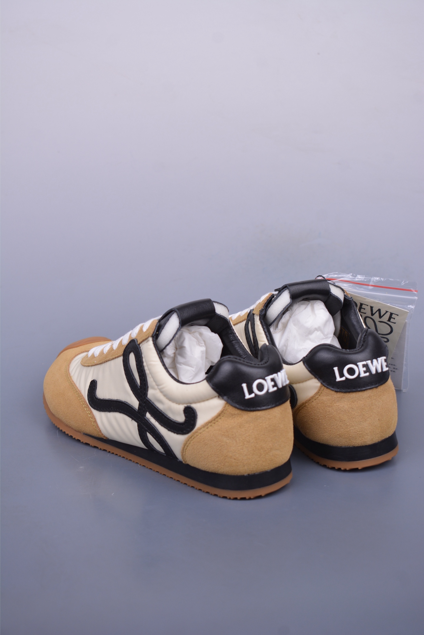Loewe Ballet Runner 2.0 Sneakers Yellow Black MBR2282X01-8133
