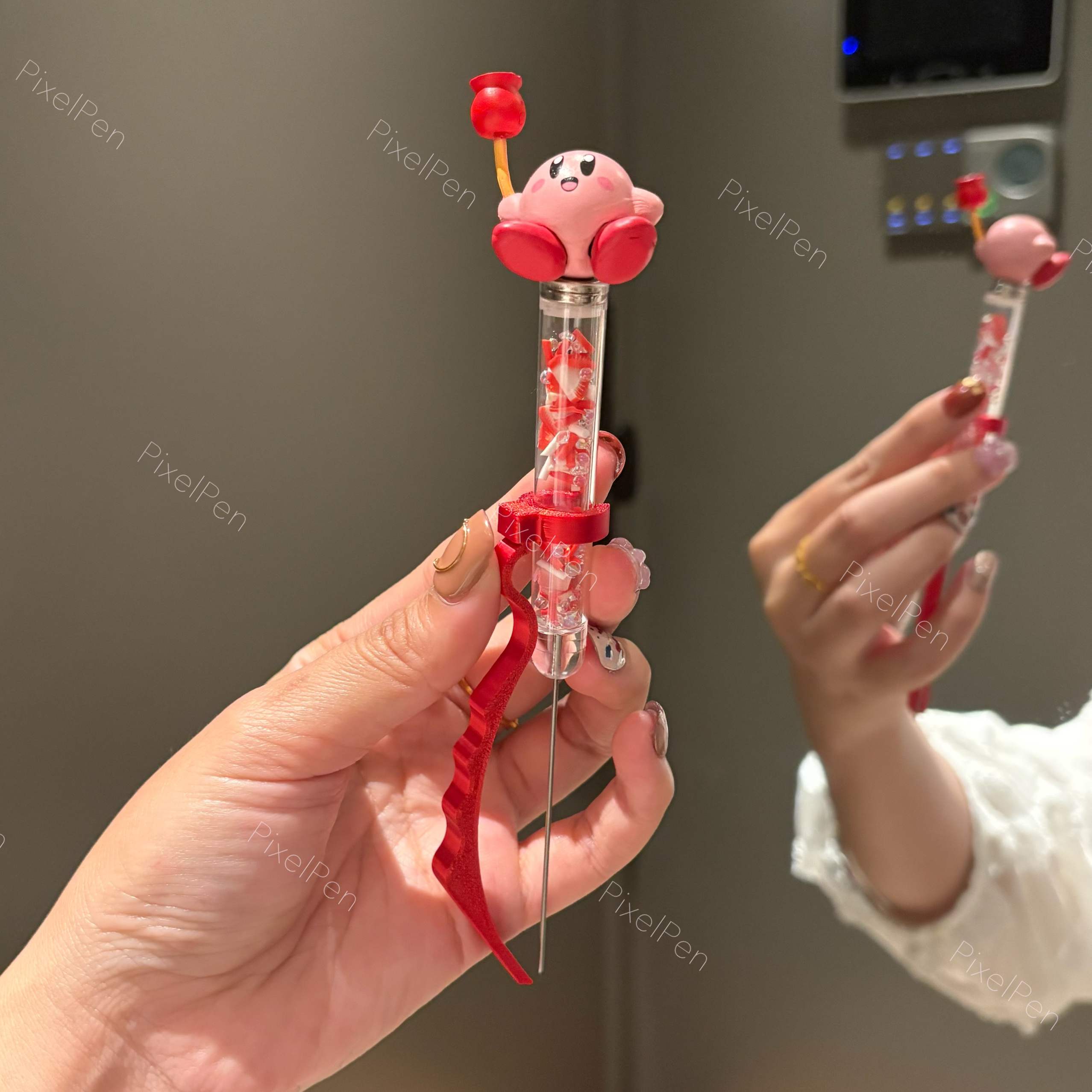 【5mm】PixelPen Magnetic Grip Piecing Bean Pen Tool 5mm for big beans | Kirby