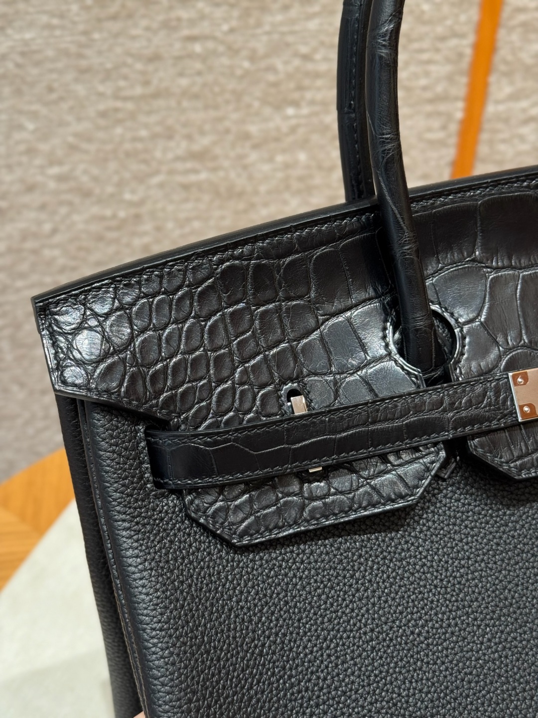 Hermès Birkin Touch 89noir Handbag (Handmade to Order)