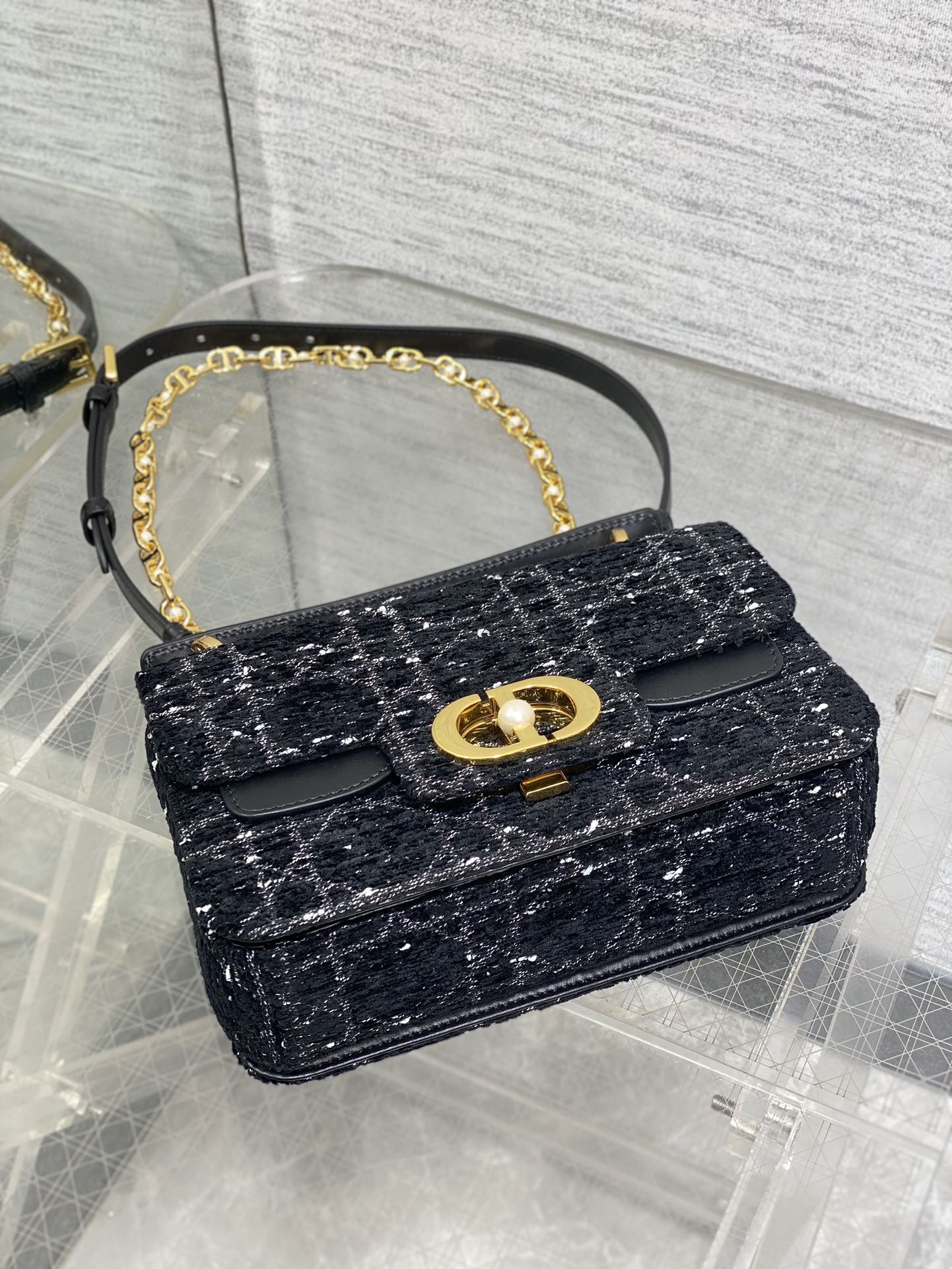 Dior Jolie Pearl Chain Bag