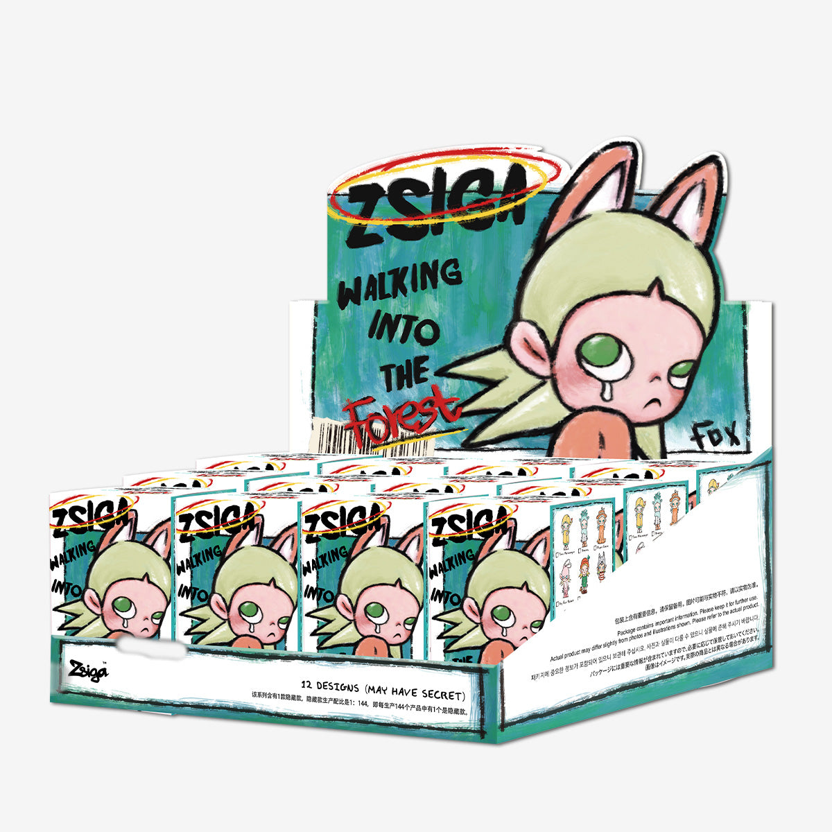 POP MART Zsiga Walking Into the Forest Series [1 Blind Box]