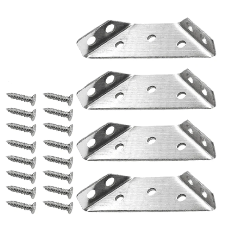 🧑‍🔧Universal Stainless Steel Furniture Corner Connector🛠