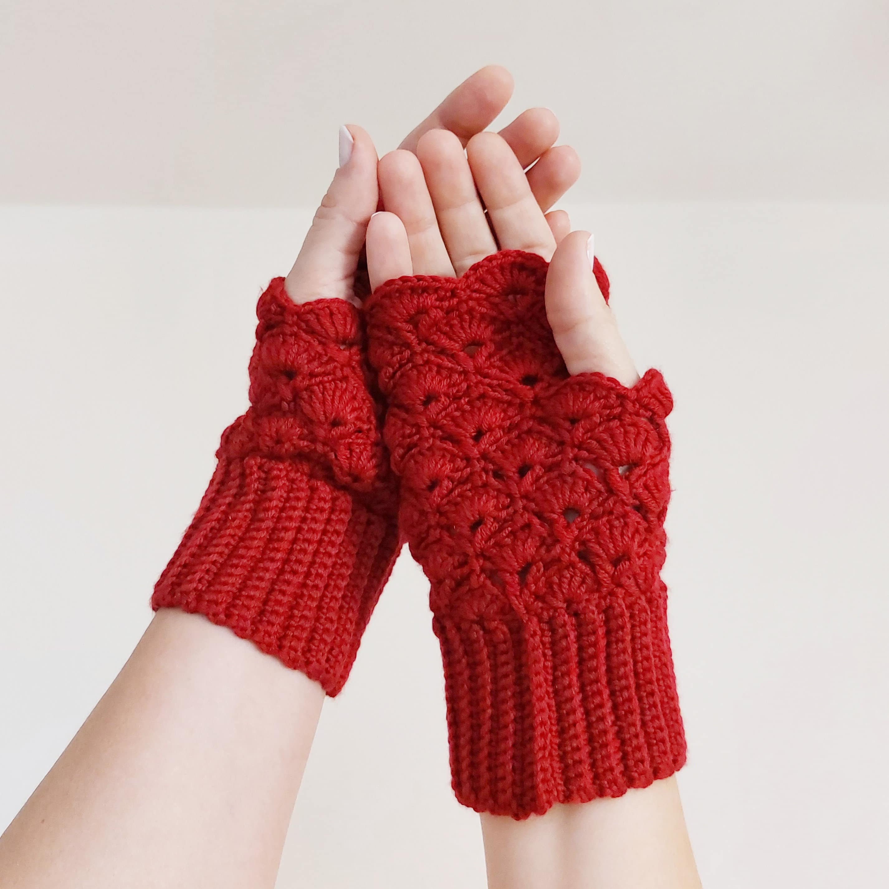 🎄CHRISTMAS ON SALE🔥Hand Knitted Premium Wool Cozy Fingerless Gloves